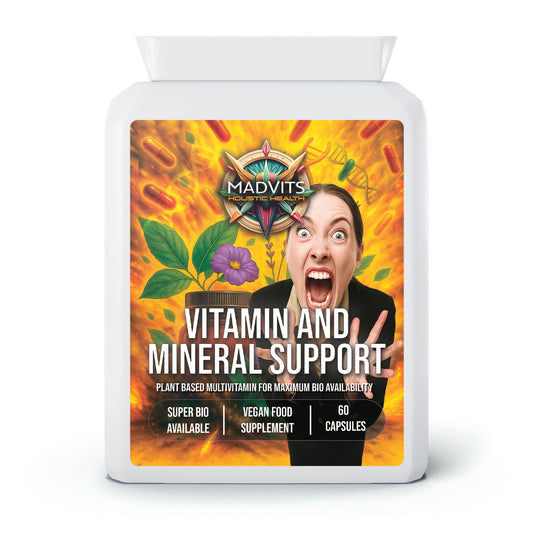 MadVits Vitamin and Mineral Support (60 Capsules)