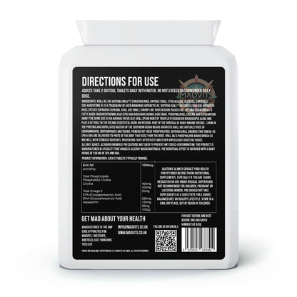 MadVits Super Omega 3. Highly Bio-Available (60 Capsules)
