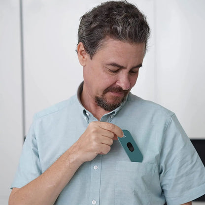 Pocket ECG Monitoring Device with Bluetooth EKG Monitor for iOS/Android