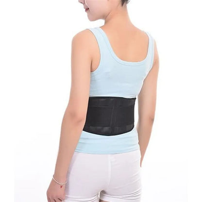 Self heating Magnetic Back Therapy Support Belt