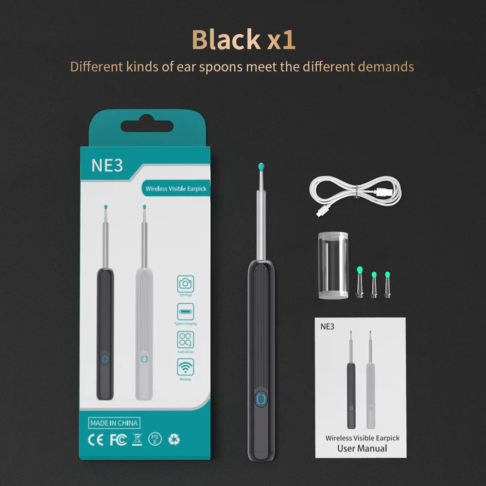 Smart Visual Ear Sticks - High Precision Wax Removal Ear Cleaner - Mad Vits