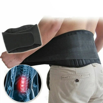 Self heating Magnetic Back Therapy Support Belt