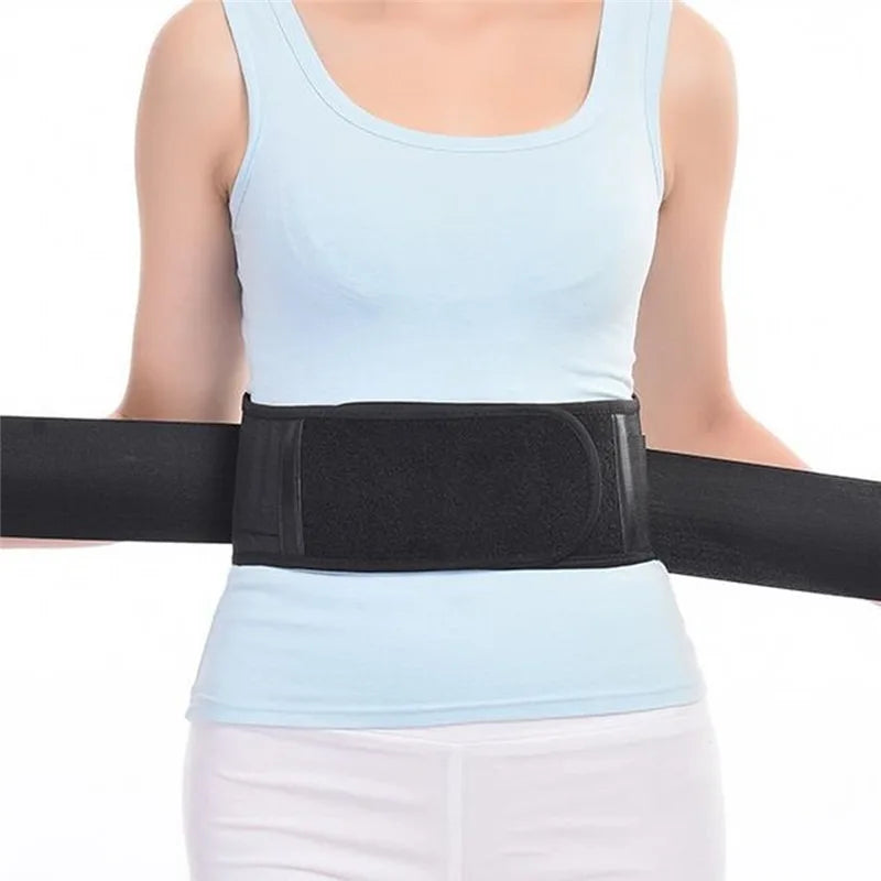 Self heating Magnetic Back Therapy Support Belt