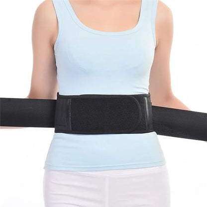 Self heating Magnetic Back Therapy Support Belt