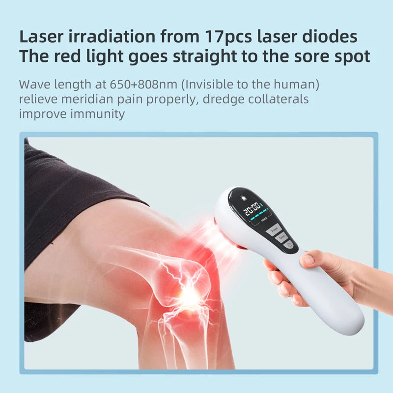 NEW! Low Level Laser Red Light Therapy Device Arthritic Pain Relief - Mad Vits