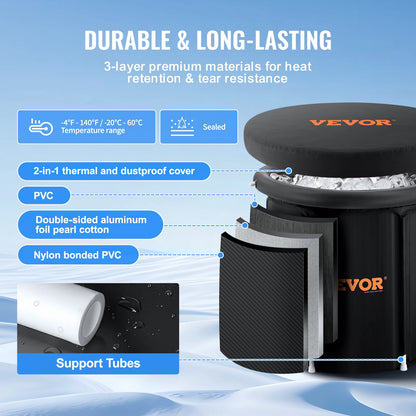 VEVOR Therapy Portable Ice Bath