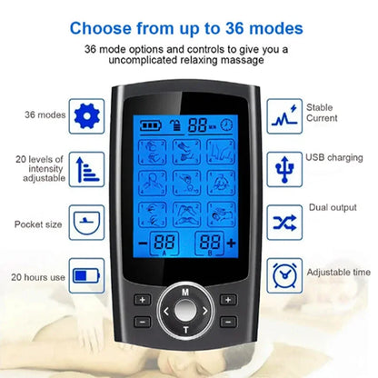 EMS Acupuncture Electrostimulator (36-Modes)