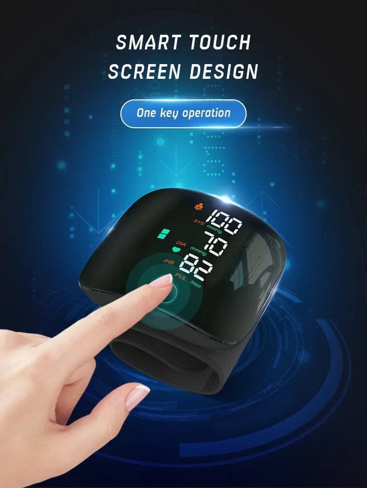 USB Rechargeable Wrist Blood Pressure Monitor (With Voice!) - Mad Vits